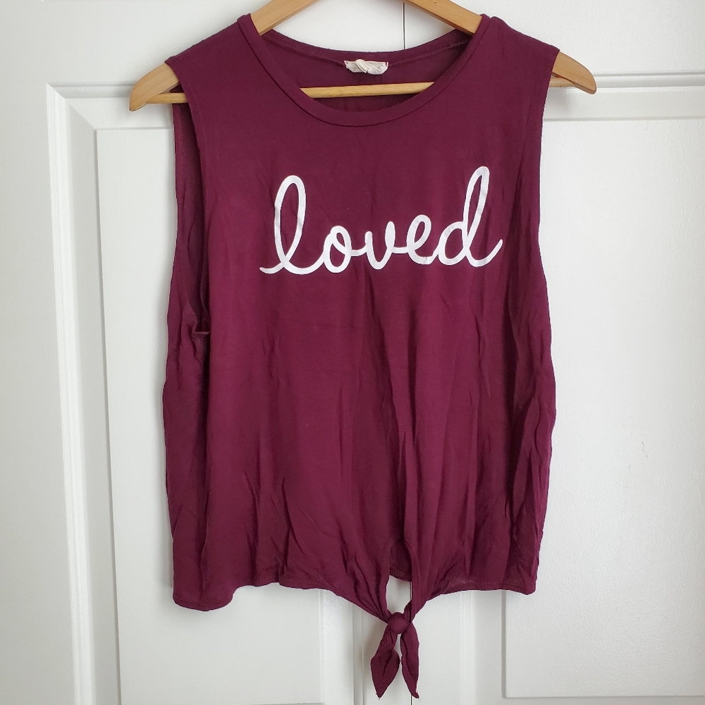 Dirtee Laundry tank top
